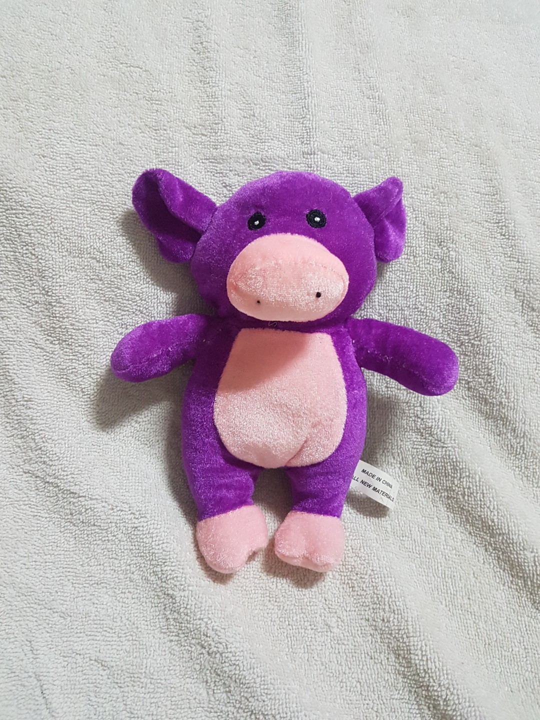 purple pig stuffed animal