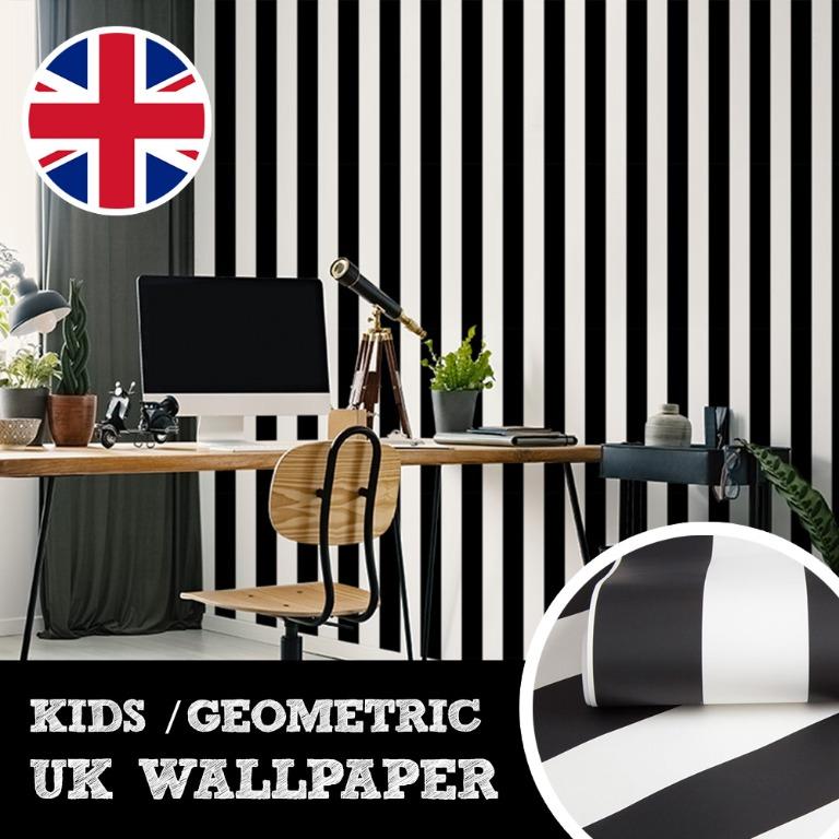 Design Wallpaper Geometry Kids Made In Uk Furniture Home Decor