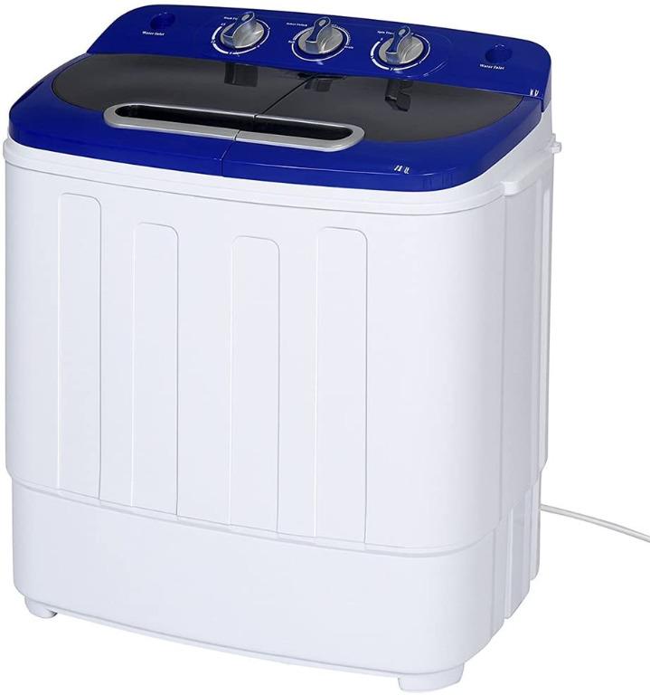 compact mini twin tub washing machine