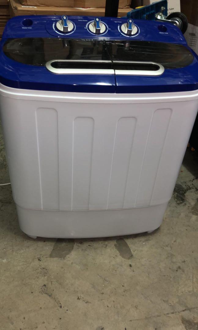 Display4top Portable Compact Mini Twin Tub Washing Machine ...