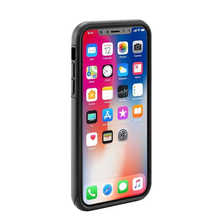 Dual Layer Apple iPhone X/XS Phone Case (Black)