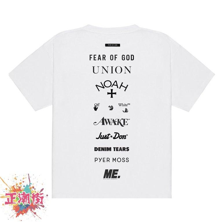 FOG, OW, Union LA, Awake NY& More For Charitable 聯名TEE (白), 男