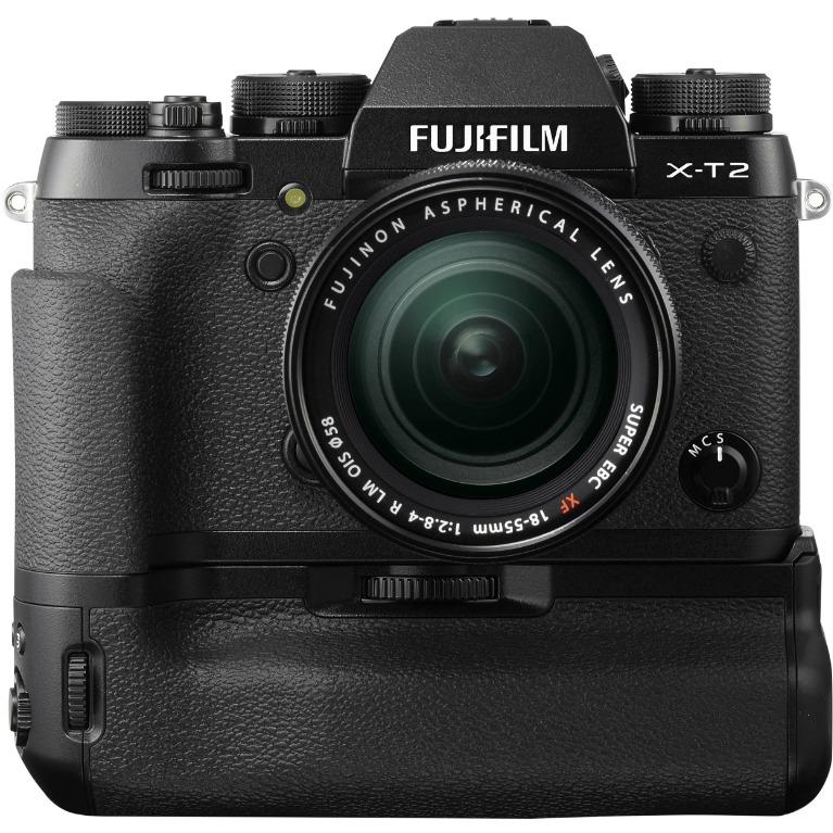 Fujifilm X T2 18 55mm Kit Lens 35mm F2 Vertical Battery Grip Godox V1 For Fuji Photography Cameras Digital Cameras On Carousell