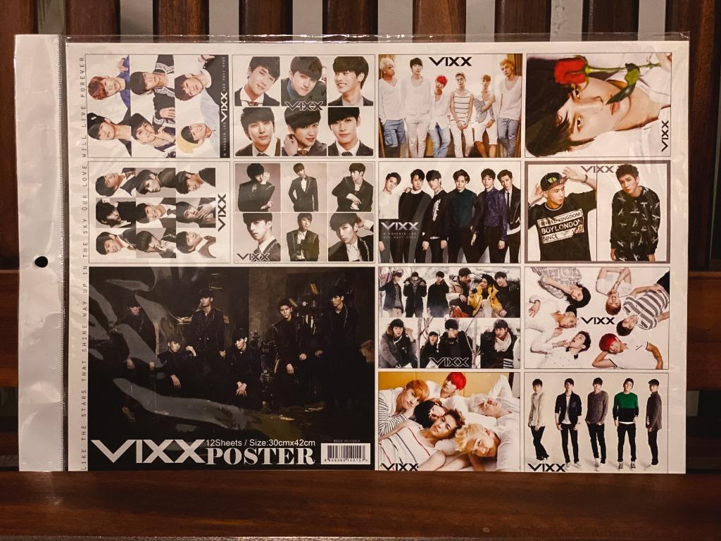 Vixx Unofficial Posters From Korea K Wave On Carousell Formed in 2012 by jellyfish entertainment through the mnet reality tv show mydol. carousell