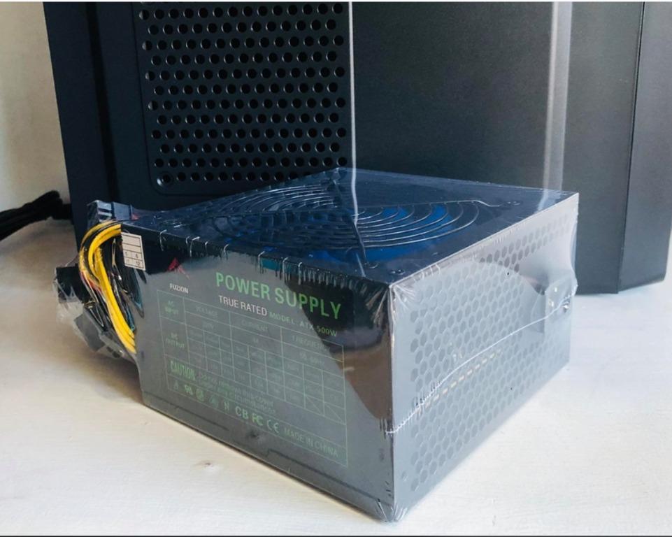 Fuzion 500w True Rated Power Supply (Category: Chargers) located in Las Pinas. Submitted by borjamonica644 (Listing ID 1015688820, Image 2). Description: Fuzion 500w True Rated Power Supply - Brand New - Price: 1,300 Location: Las Pinas - (COD) Cash on Delivery via Grab Pabili or Lalamove Purchase Service. - Also accept Online Bank Transfer Payment via BDO. Note: Delivery Charge at customer's expense. .
