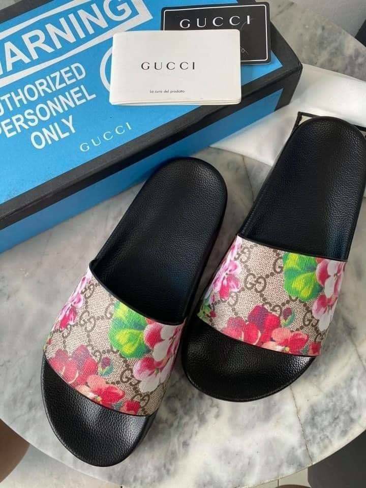 gucci bird slides