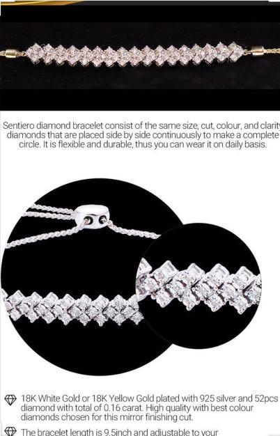 Habib sentiero diamond bracelet outlet price