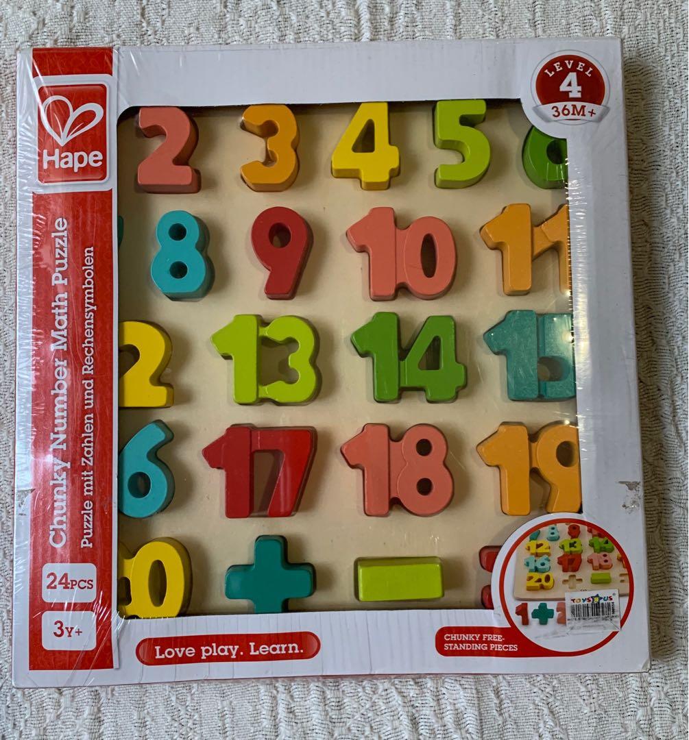 hape numbers puzzle