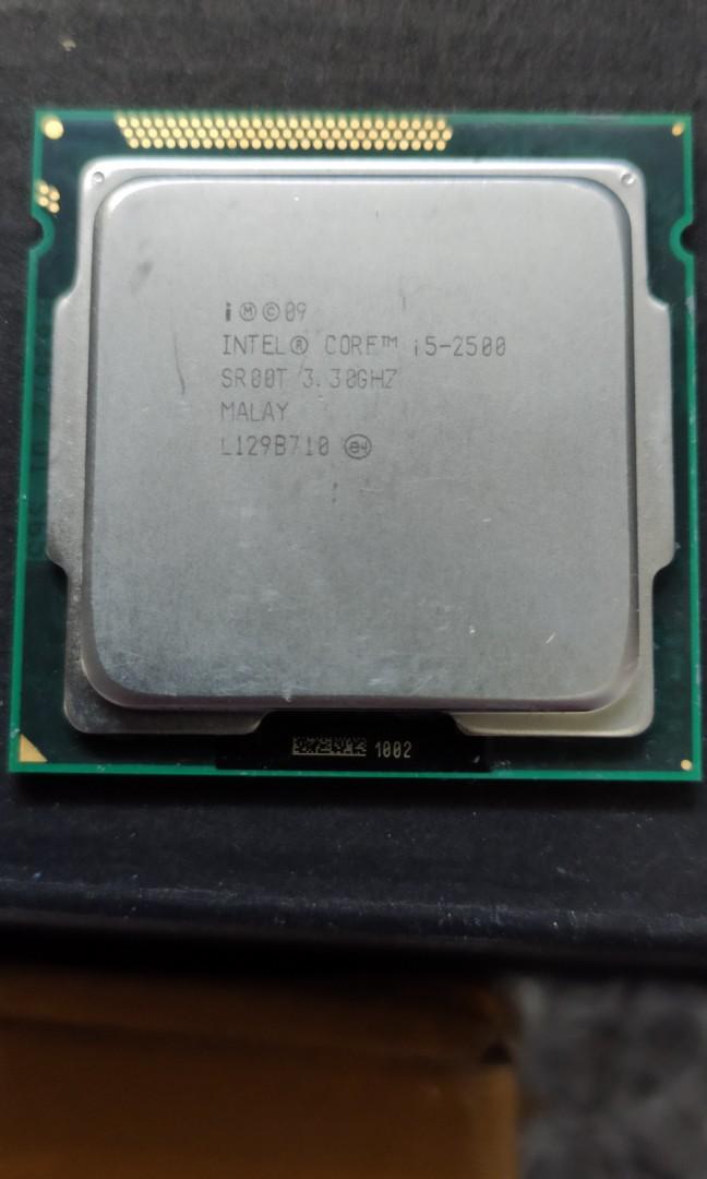 I5 2500 3 3ghz Lga 1155 2nd Gen Processor Electronics Computer Parts Accessories On Carousell