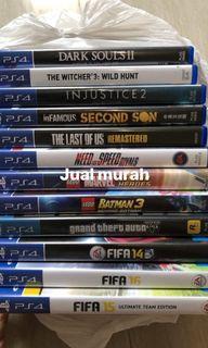 KASET PS 4 MURAH! YUK BORONG