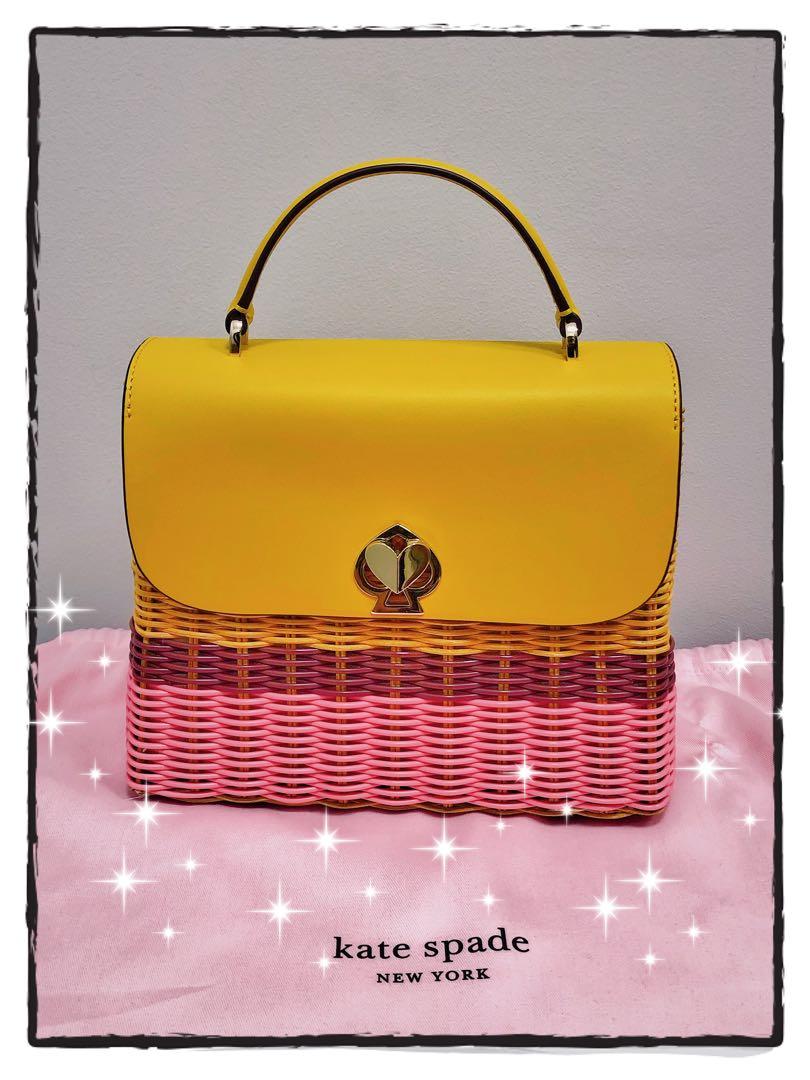 Kate spade romy wicker cheap