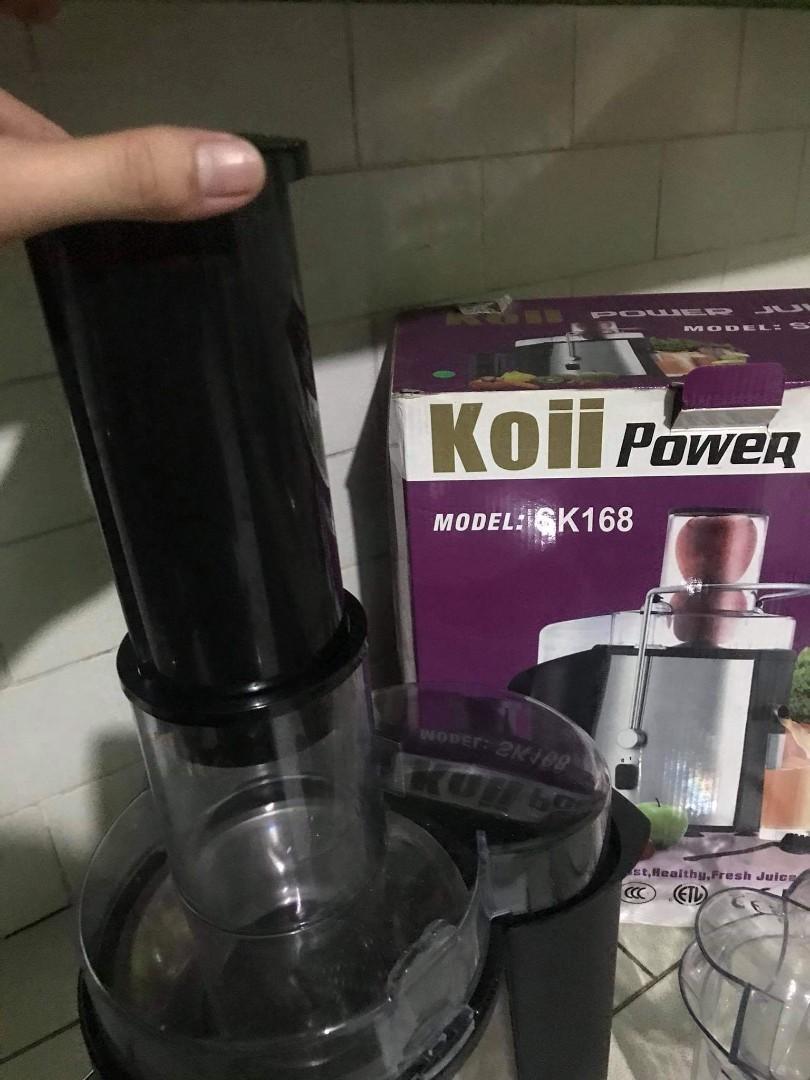 KOII POWER JUICER (SEEN ON T. V), TV & Home Appliances, Kitchen