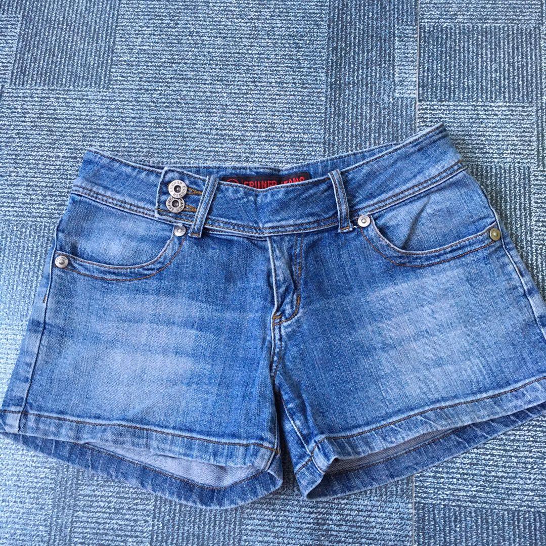 ladies blue jean shorts