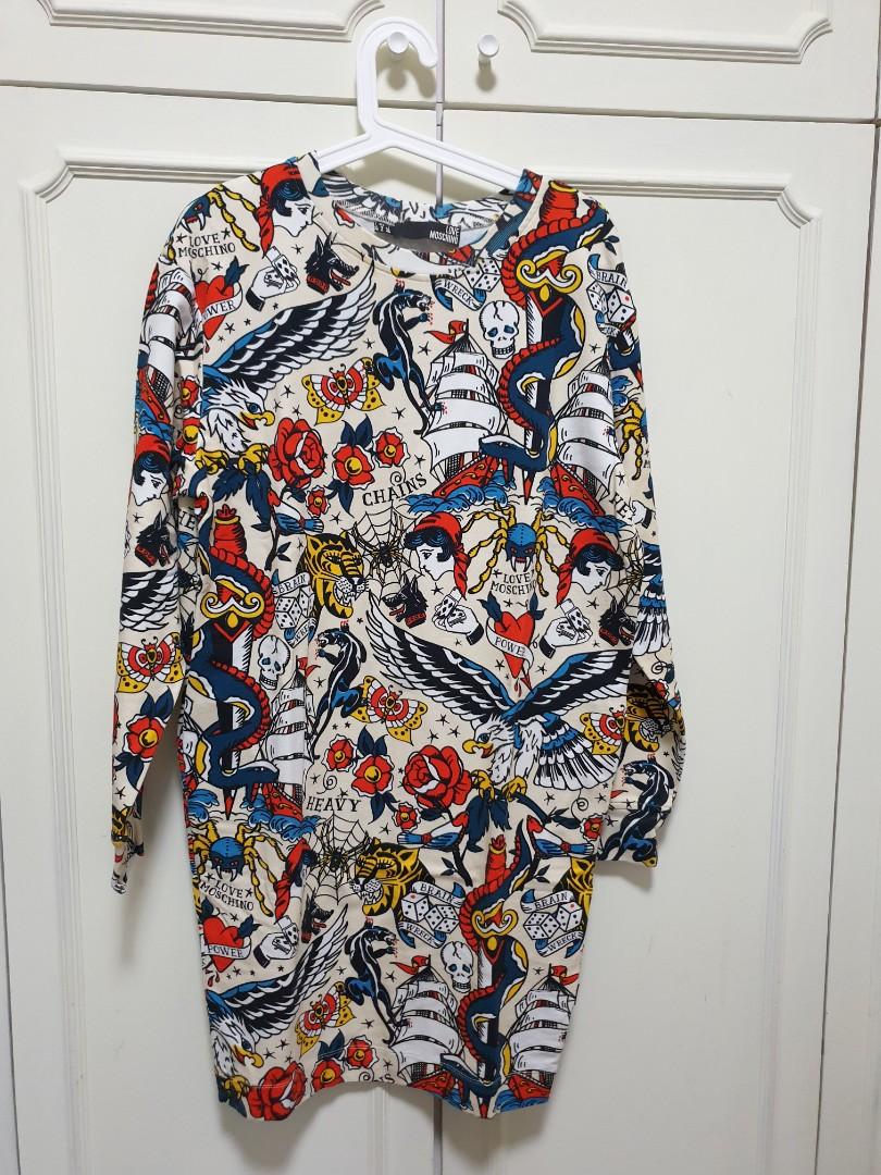Love moschino jumper dress outlet