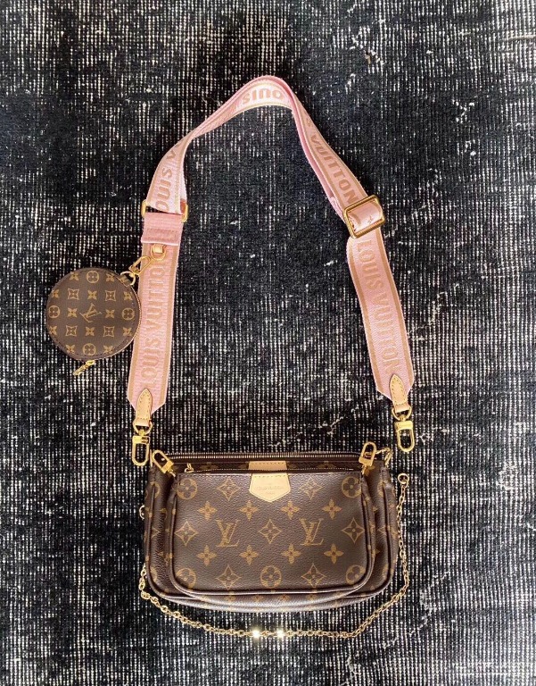 LV Three in one mahjong bag, Women's Fashion, Bags & Wallets, Cross-body  Bags on Carousell