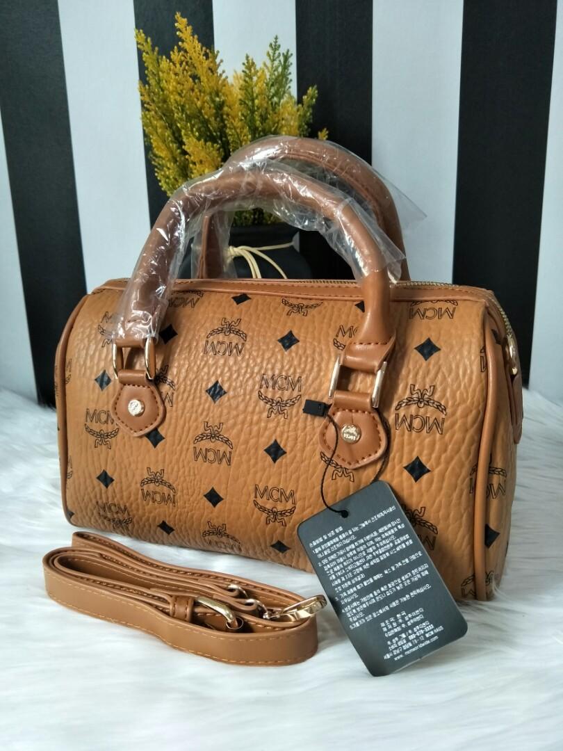 Authentic MCM Speedy Black 26 (MCM1814), Luxury, Bags & Wallets on Carousell