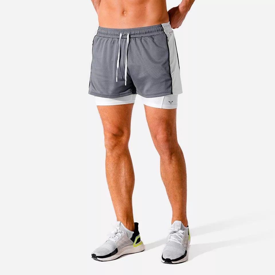 Men's shorts with inner tights, Women's Fashion, Activewear on