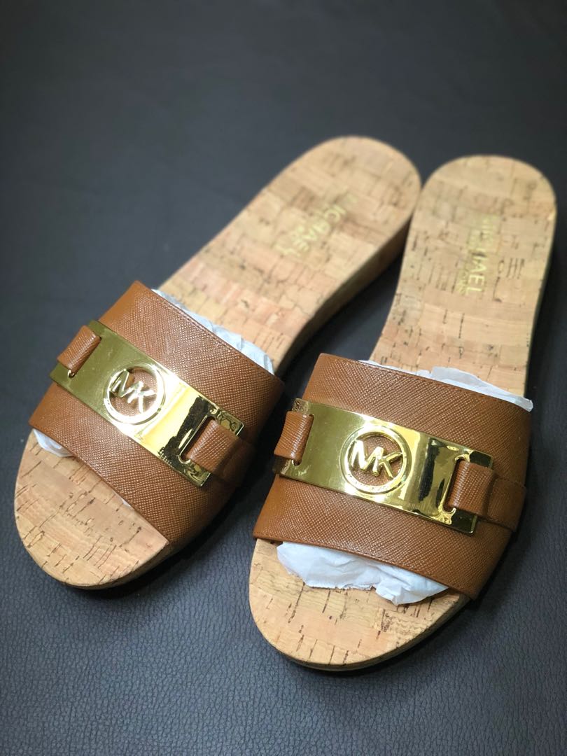 Michael Kors MK18017 Gold  Fast delivery  Spartoo Europe   Shoes Sandals  Women 57200 