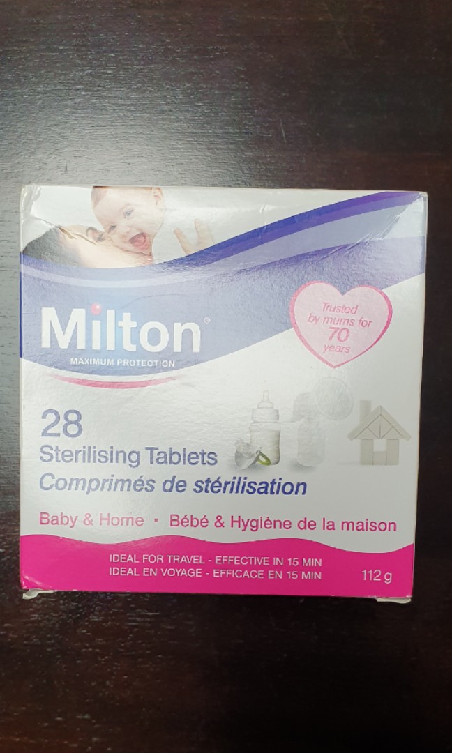Milton Sterilising Tablets Babies Kids Nursing Feeding On Carousell