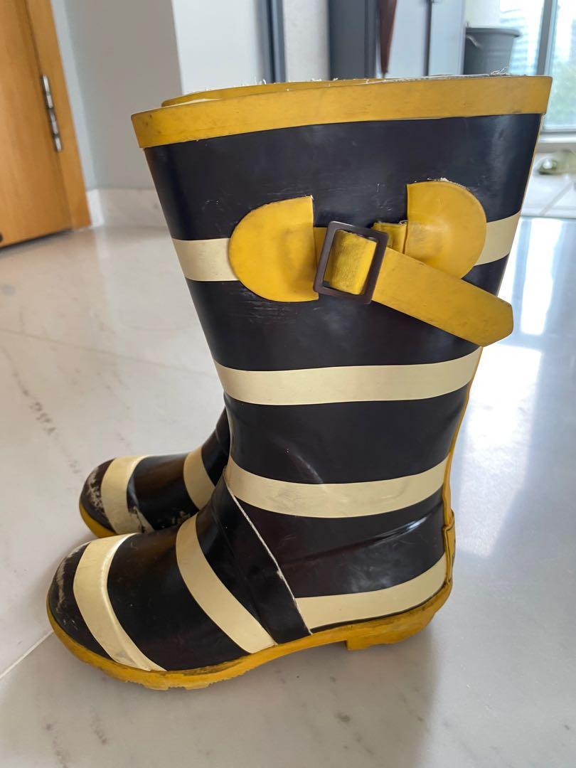 boden yellow boots