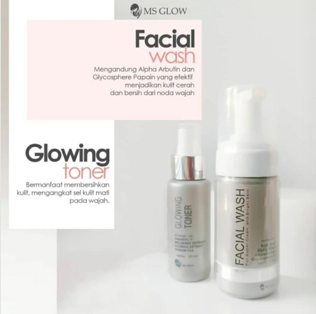 Ms Glow Whitening Acne Series Health Beauty Face Skin Care On Carousell