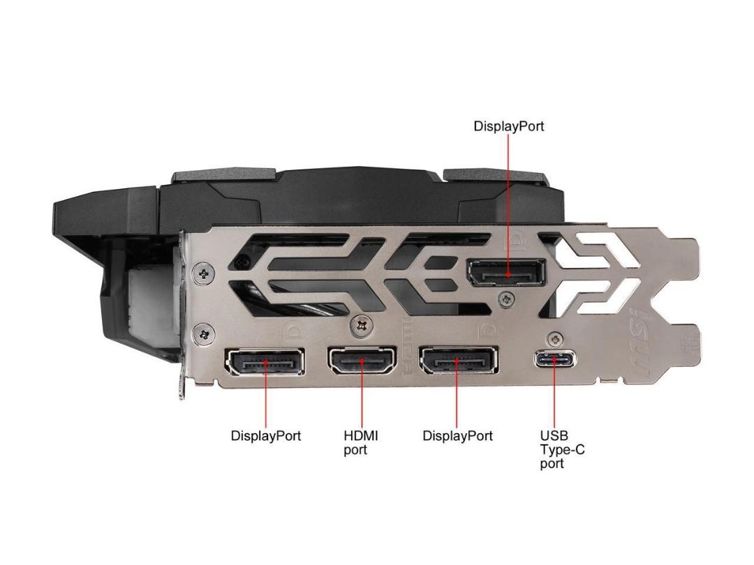 MSI GeForce RTX 2080 Ti GAMING X TRIO 11Gb GDRR6 352 bit HDMI DP