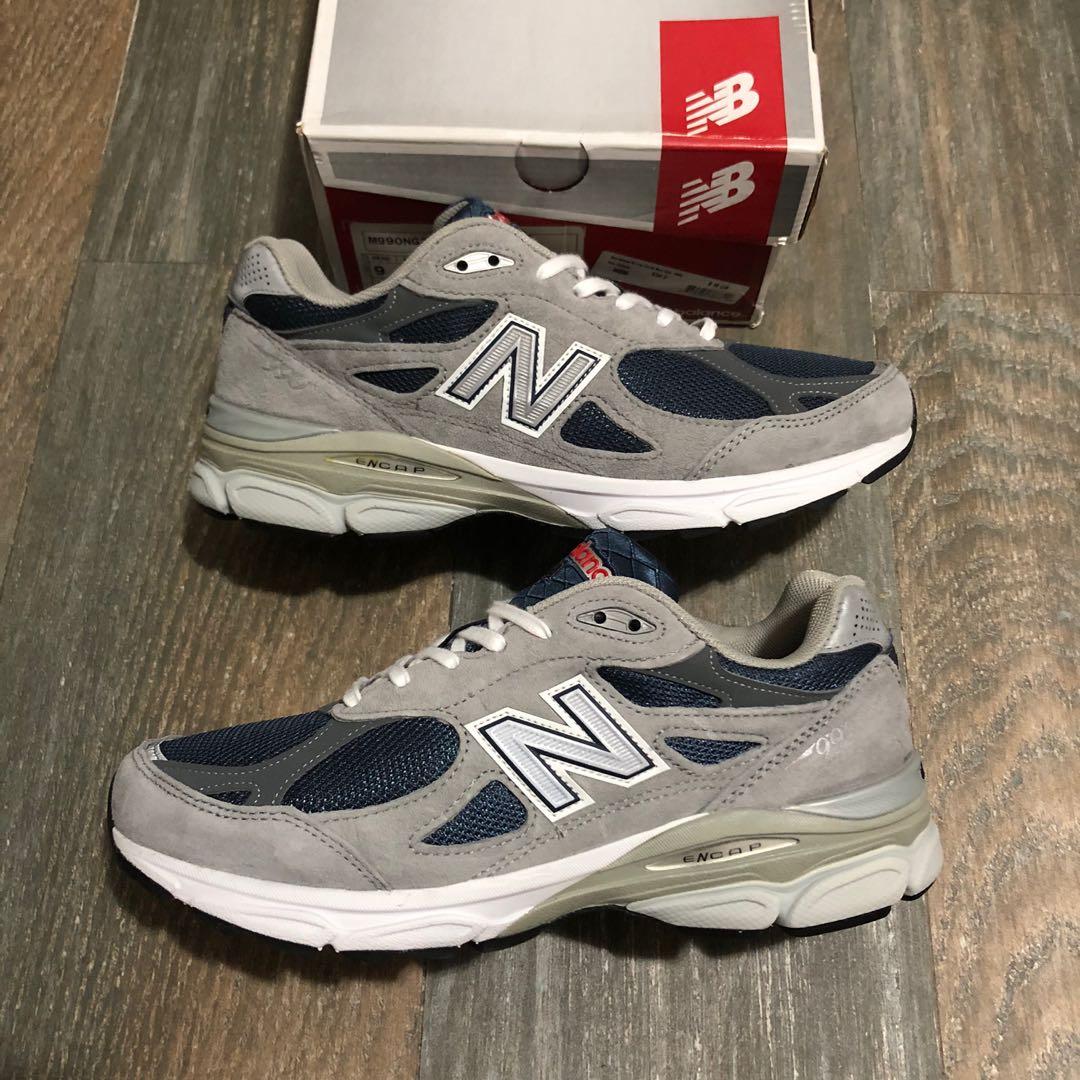 New Balance 990 NG3 V3 Navy Grey wtaps 992, ç·è£, ç·è£é - Carousell