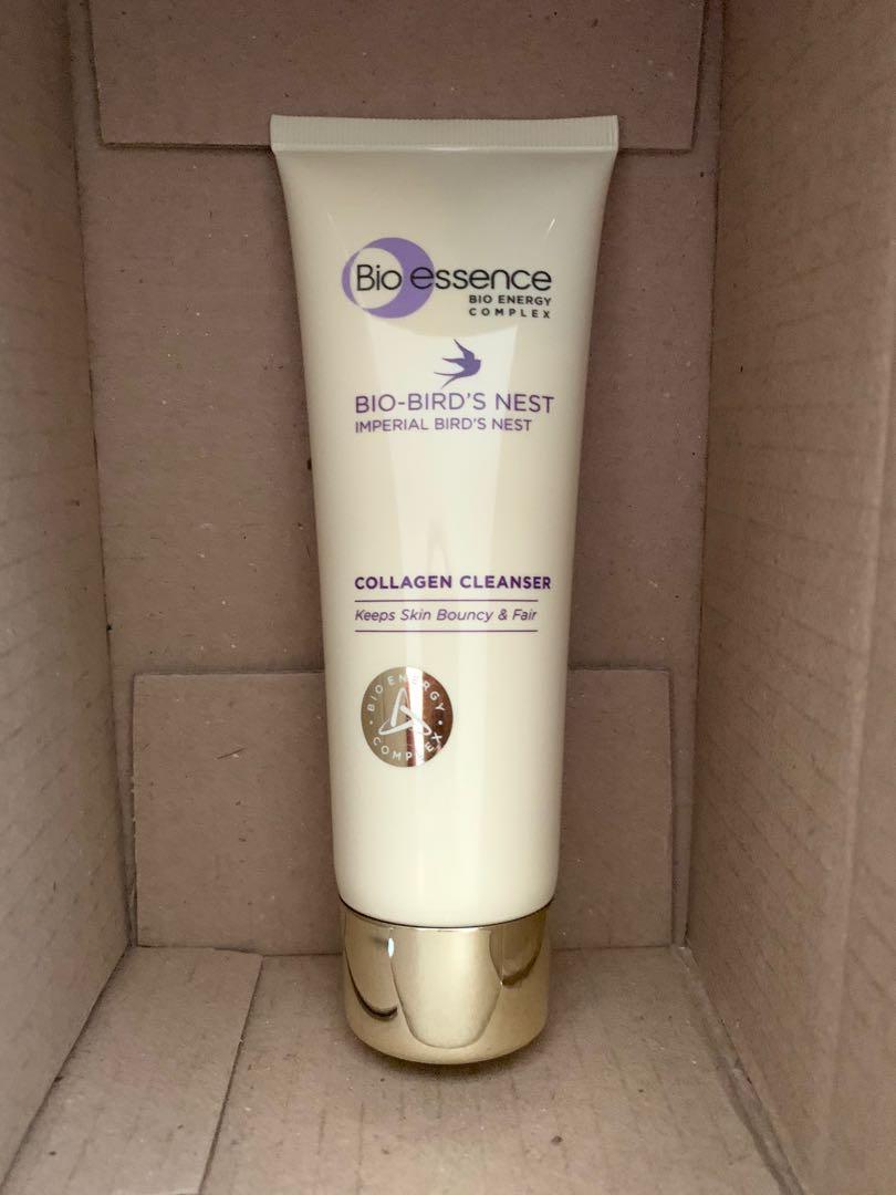 New Bio Essence Bio Bird S Nest Collagen Cleanser 100g Health Beauty Face Skin Care On Carousell