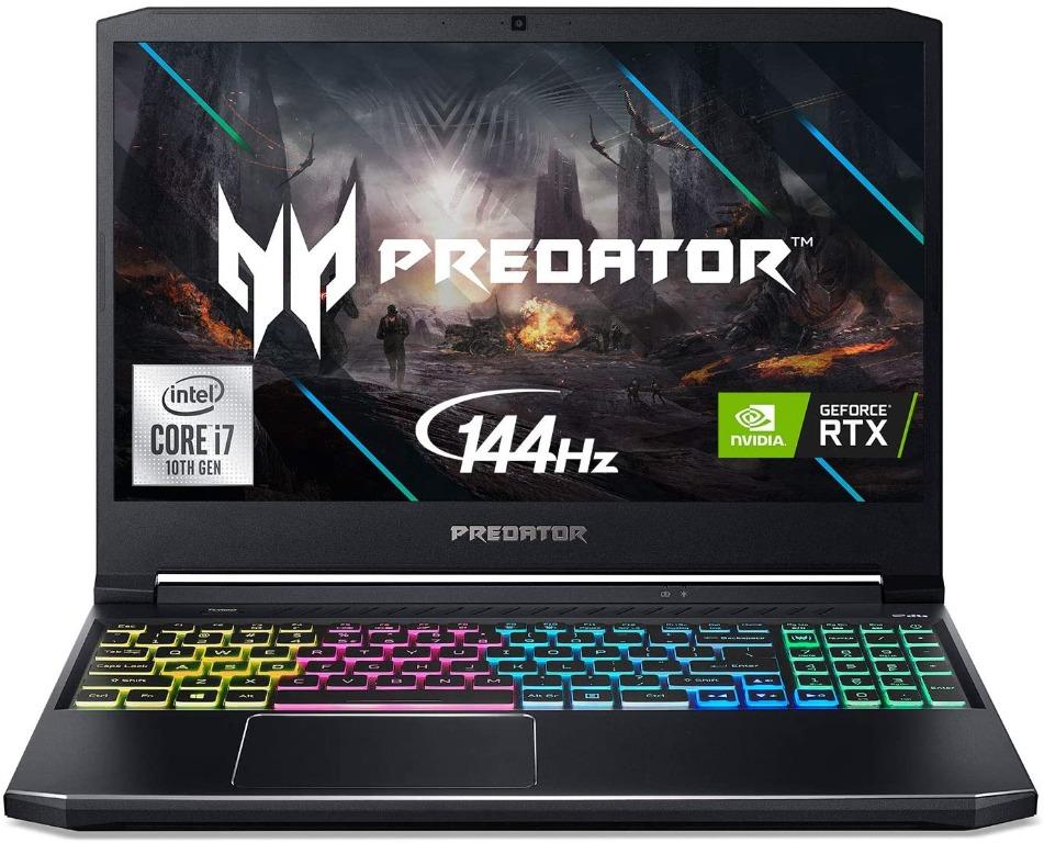 Newest Model Acer Predator Helios 300 Gaming Laptop 15 6 144hz I7 10750h Rtx2060 16gbram 512gbssd Electronics Computers Laptops On Carousell