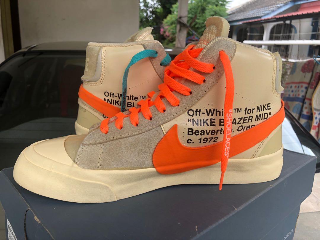 harga nike blazer x off white