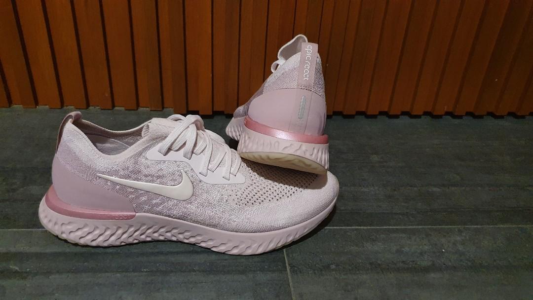 Nike Epic React Flyknit Pearl Pink Men s Fashion Footwear