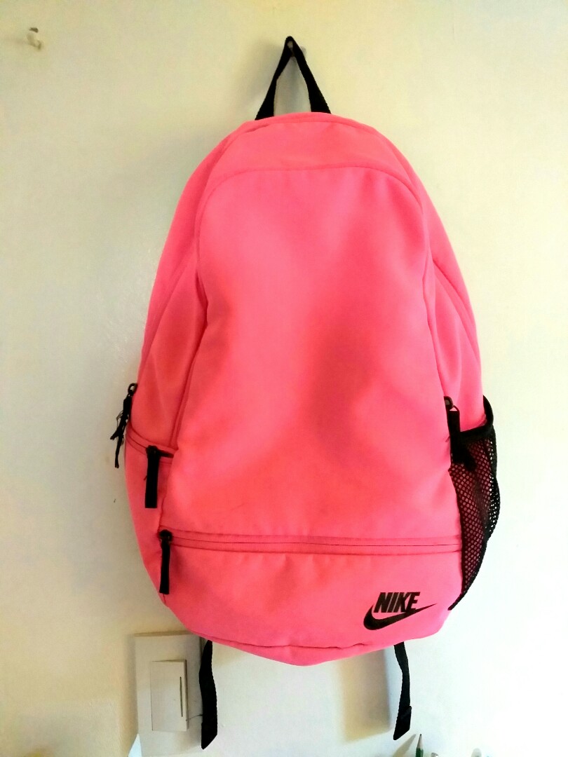 neon pink bag