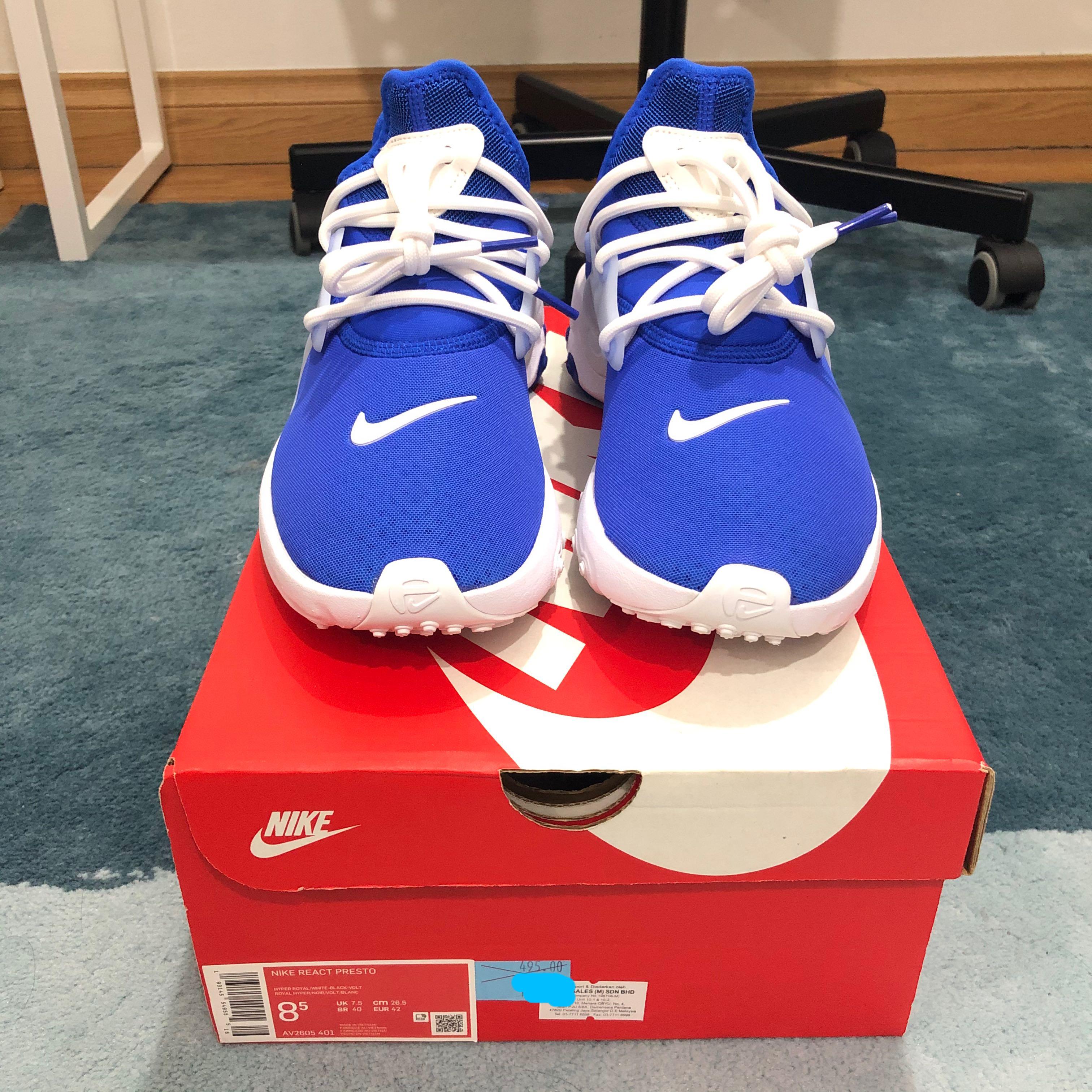 Nike react presto 42 store