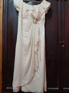 off white gown for ninang