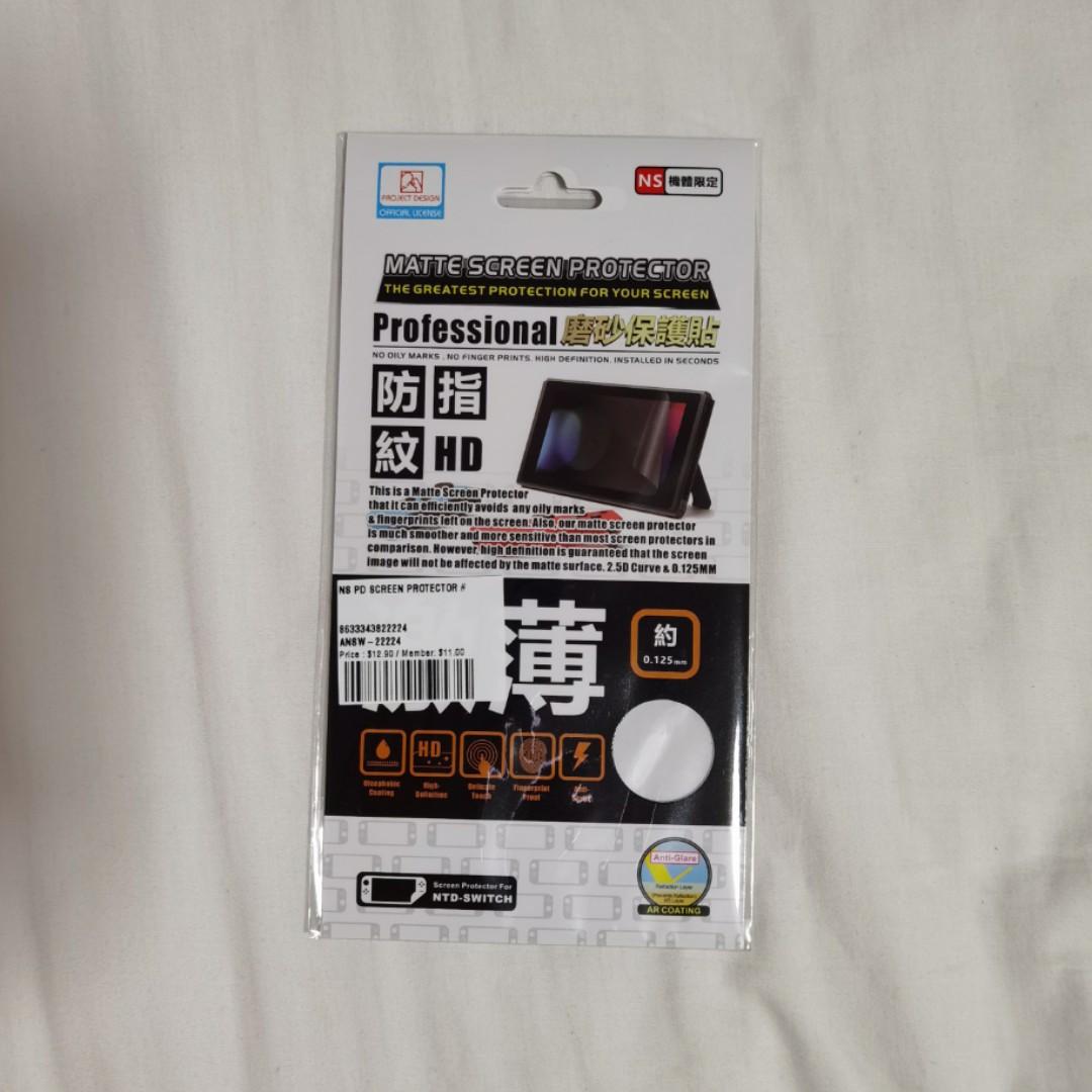 nintendo switch matte screen protector