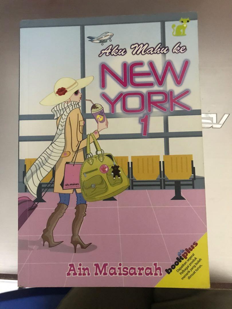 Novel Aku Mahu Ke New York 1 Books Stationery Books On Carousell