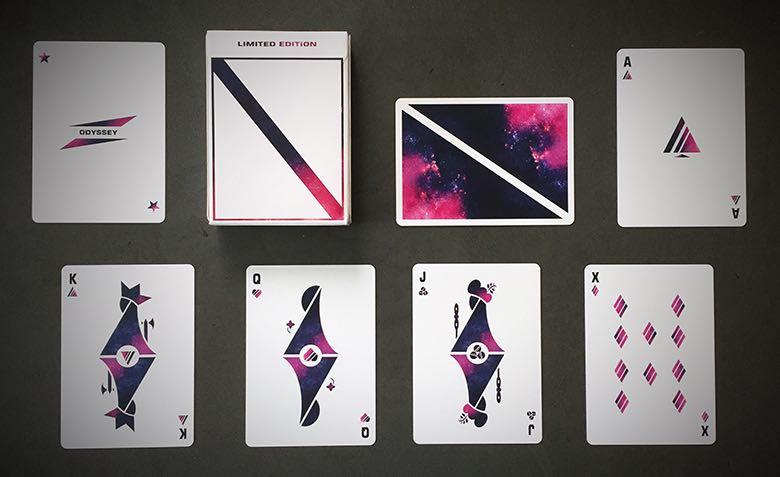 Odyssey V1 playing cards Limited edition [Rare], 興趣及遊戲, 收藏
