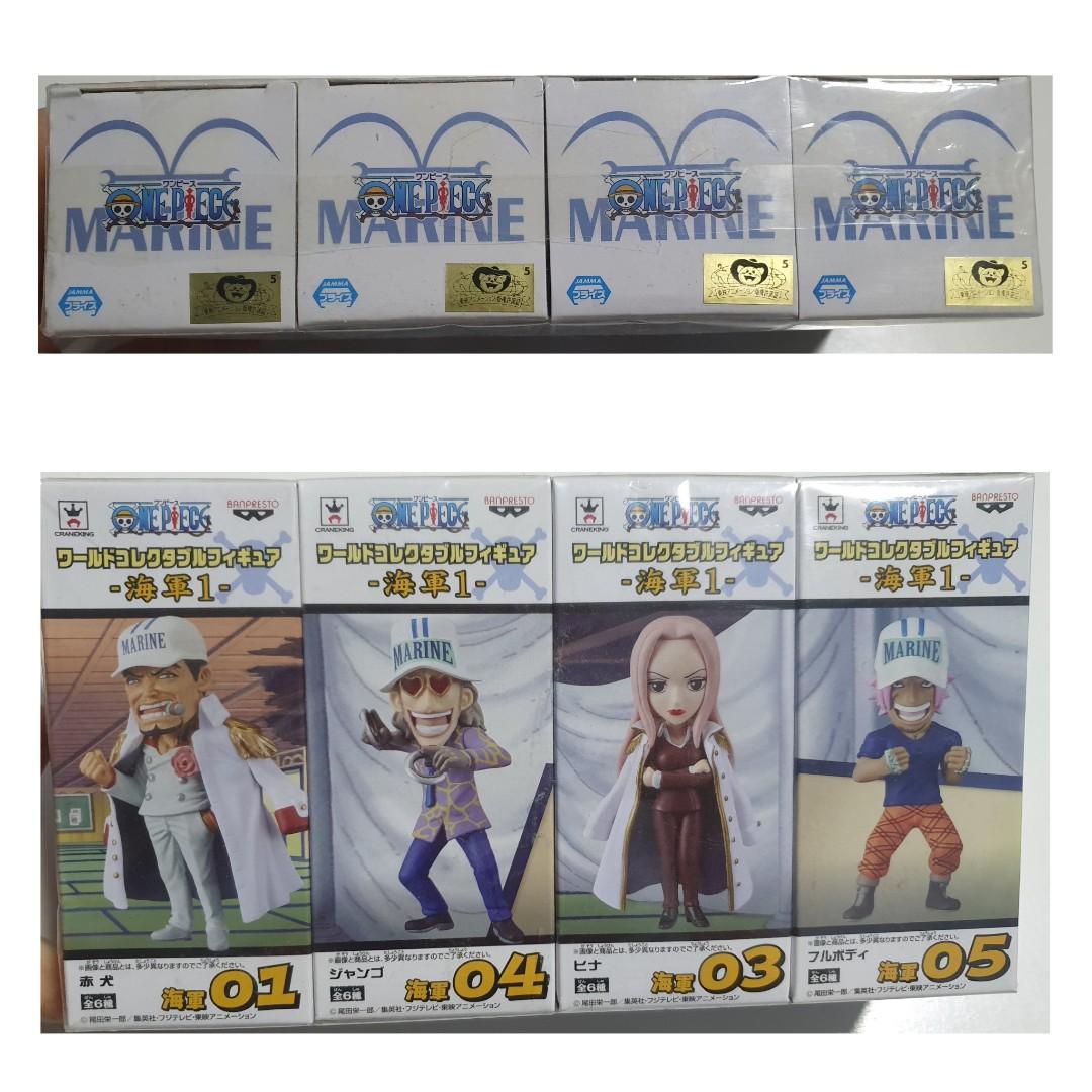 One Piece Marines Vol 1 Wcf Banpresto Hobbies Toys Toys Games On Carousell
