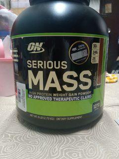 Optimum Nutrition Serious Mass 6lbs, Choco Peanut butter flavor