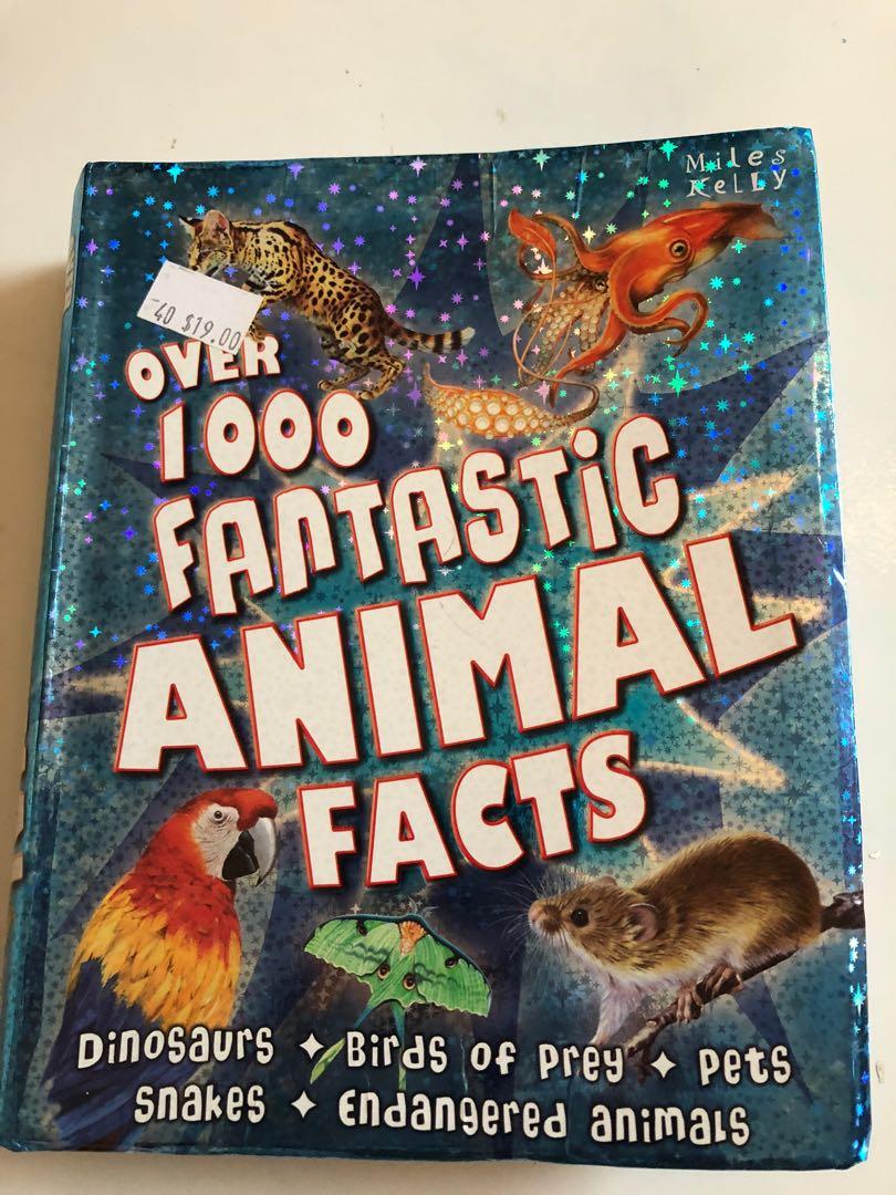 Over 1000 Fantastic Animal Facts, Hobbies & Toys, Books & Magazines,  Fiction & Non-Fiction on Carousell