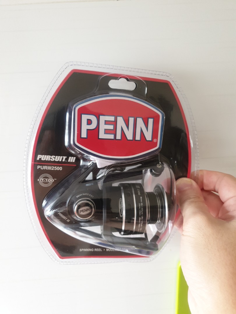 Penn Pursuit III 2500 Spinning Reel, Sports Equipment, Fishing on