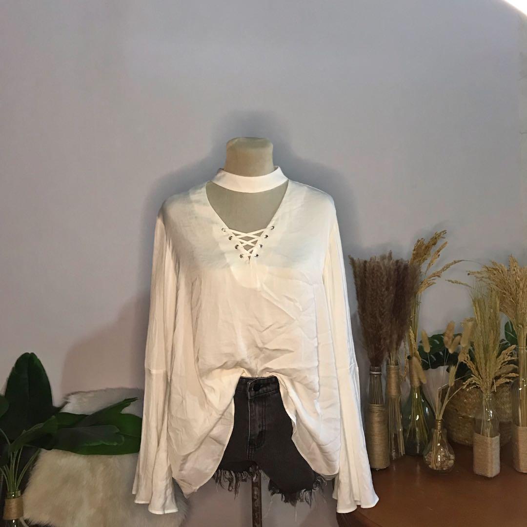 Plus size top (Category: Others Tops) located in Dagupan City. Submitted by howdoilookplus (Listing ID 1015646486, Image 1). Description: .