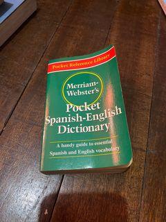 Pocket Spanish-English Dictionary