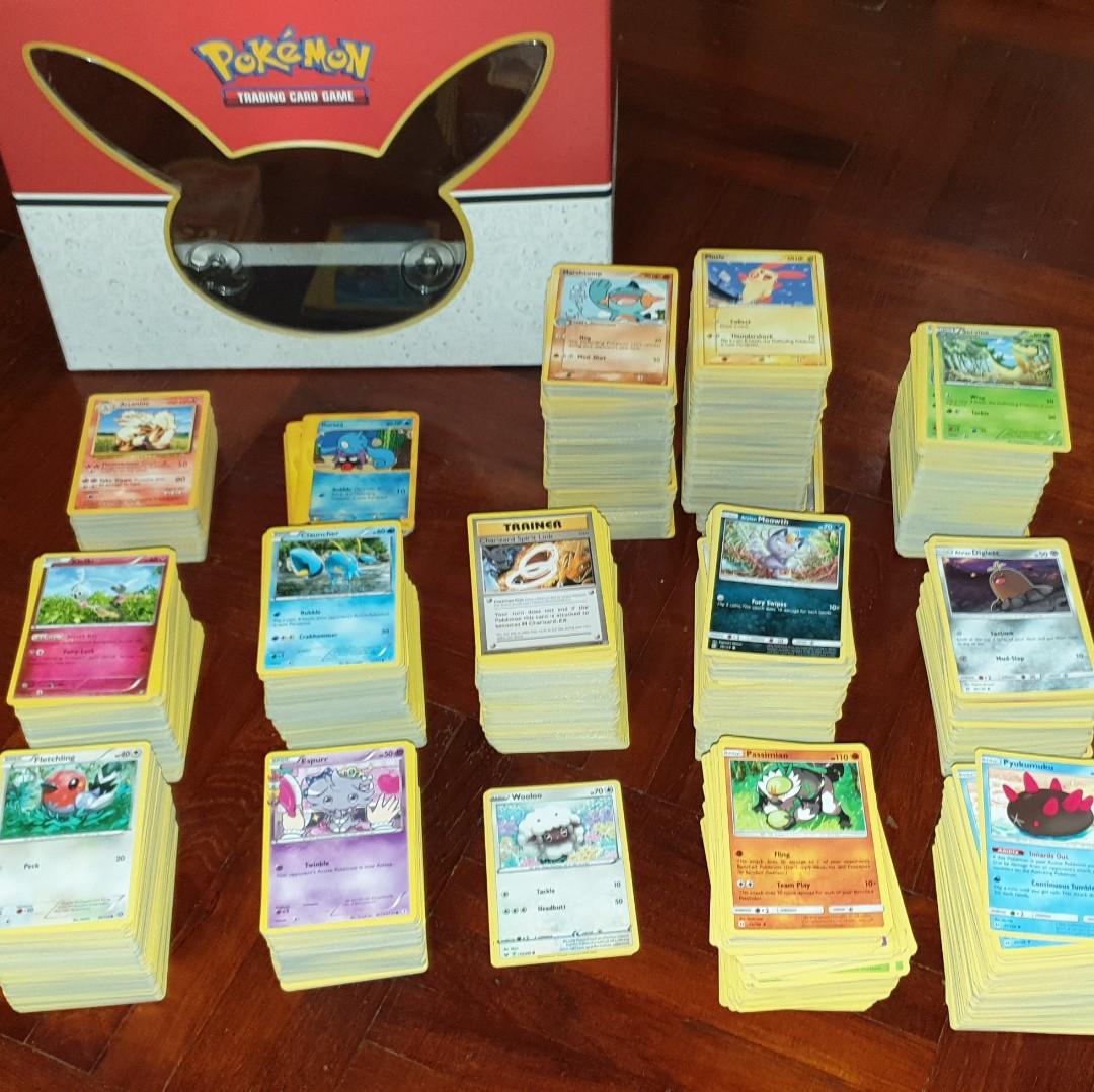 Pokemon Tcg 3000 Cards Bulk Hobbies Toys Toys Games On Carousell