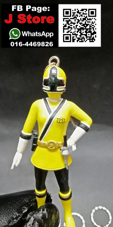 Power Rangers Super Samurai key chain figure, Hobbies & Toys ...