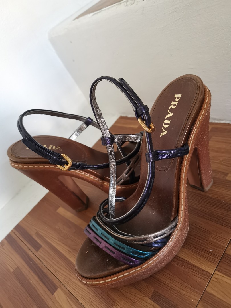 prada platform heels