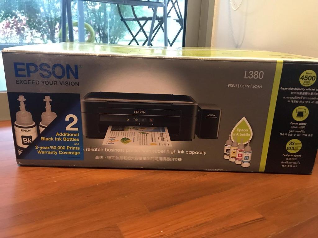 epson l380 photo print