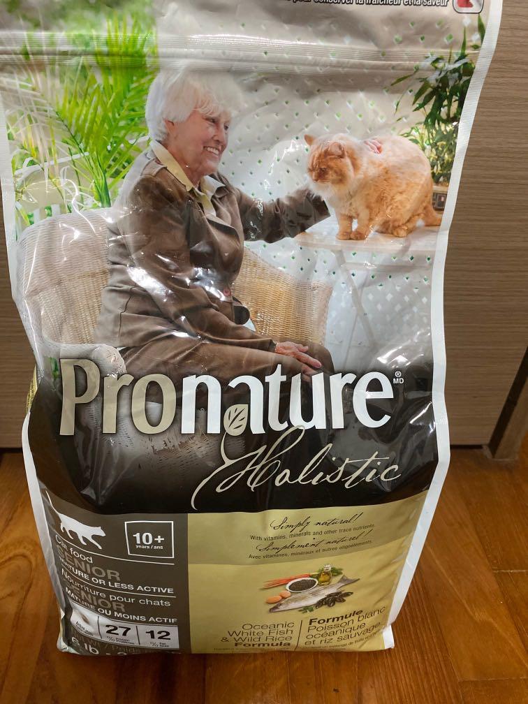 Pronature Senior Cat Food Pet Supplies For Cats Cat Food On Carousell