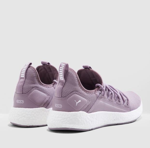 Puma purple shoe