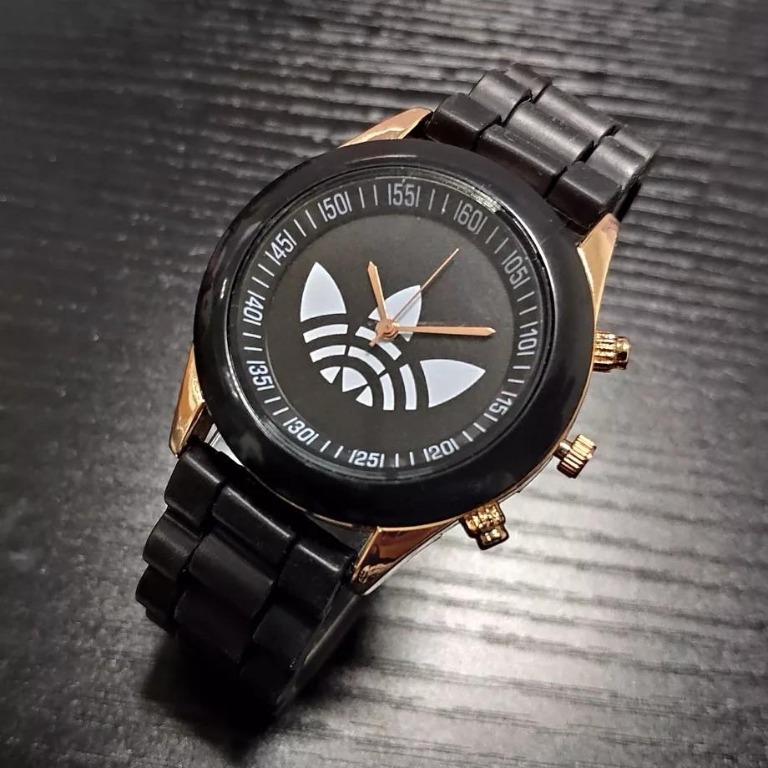 adidas trefoil watch